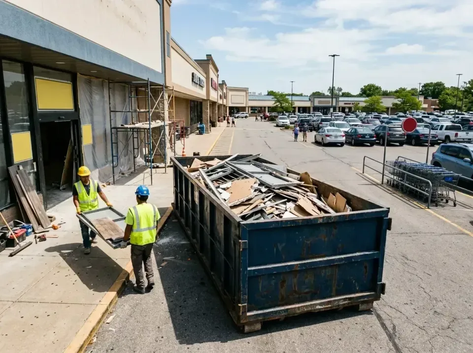 retail-store-renovation-debris-003 — frequently asked questions, Roll-off Dumpster Rentals in Windber, PA